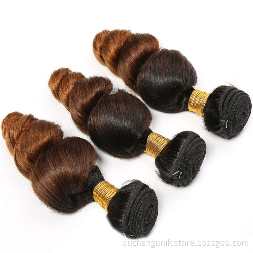 Wholesale Quality Grade 12a Indian Loose Wave Human Hair Bundles, 30 Inches Cuticle Aligned Loose Wave Brazilian Hair Bundles